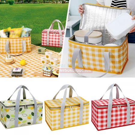 Túi xách giữ nhiệt 2 ngăn
