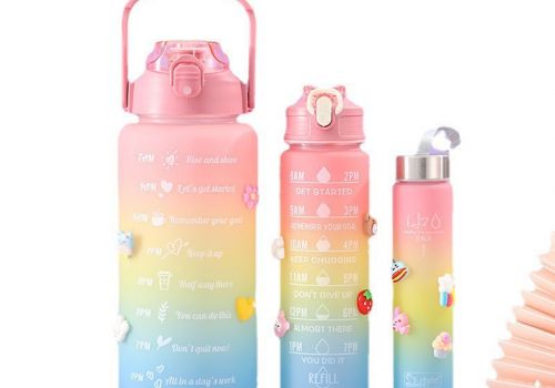 Cách dán sticker bình nước đẹp, sang trọng