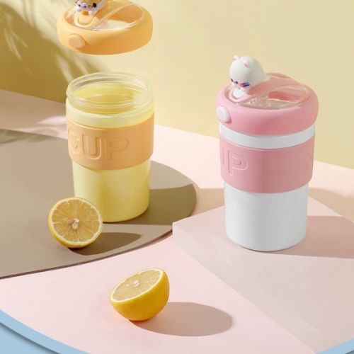 Ly đựng nước Bobo nắp thú cưng