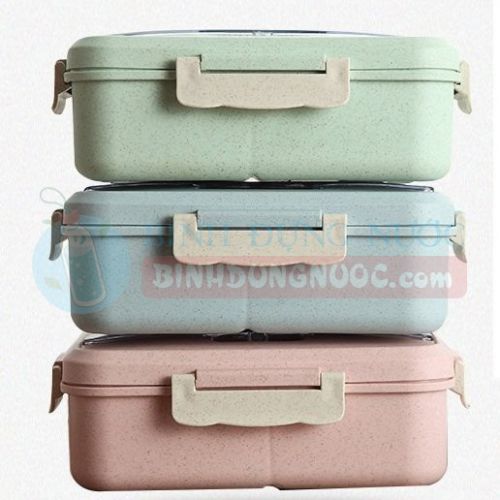 Hộp đựng cơm nhựa lúa mạch
