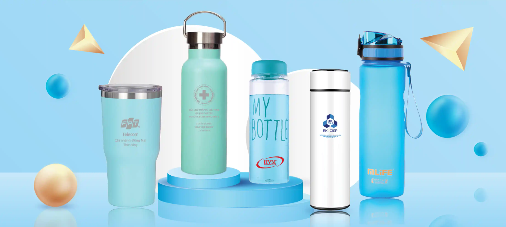 Các loại in ấn thường dùng in bình đựng nước Các loại in ấn thường dùng in bình đựng nước