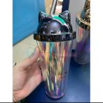 Ly đựng nước 2 lớp Meow