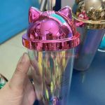 Ly đựng nước 2 lớp Meow