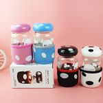 Bình đựng nước thủy tinh hình nấm 300ml Bình đựng nước thủy tinh hình nấm 300ml