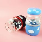 Bình đựng nước thủy tinh hình nấm 300ml Bình đựng nước thủy tinh hình nấm 300ml