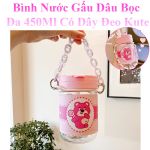 Bình đựng nước hình gấu 450ml