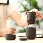 Bộ bình trà gốm sứ gấp gọn du lịch Bộ bình trà gốm sứ gấp gọn du lịch