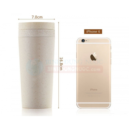 Ly giữ nhiệt hình lúa mạch 300ml