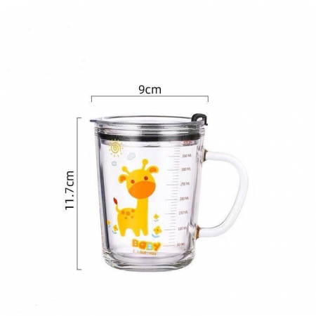 Cốc/ly thủy tinh chia vạch 400ml