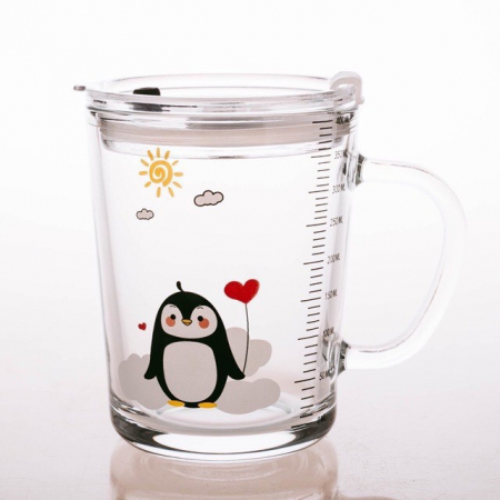 Cốc/ly thủy tinh chia vạch 400ml