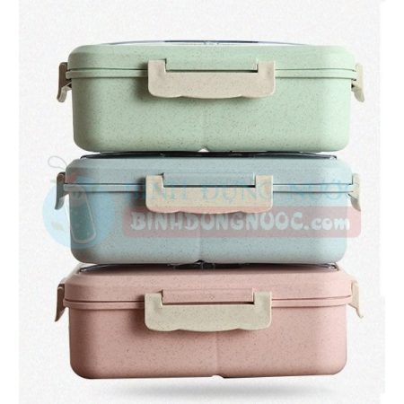 Hộp đựng cơm nhựa lúa mạch