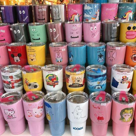 Ly giữ nhiệt kèm ống hút 900ml