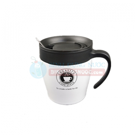 Ly giữ nhiệt cafe inox sus 304 330ml