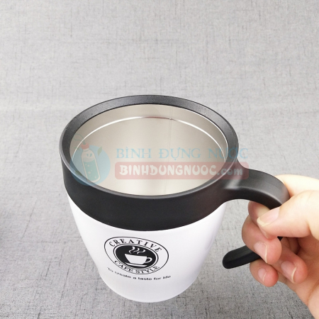Ly giữ nhiệt cafe inox sus 304 330ml