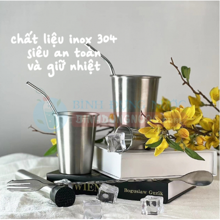 Ly giữ nhiệt inox bọc da Gucgres